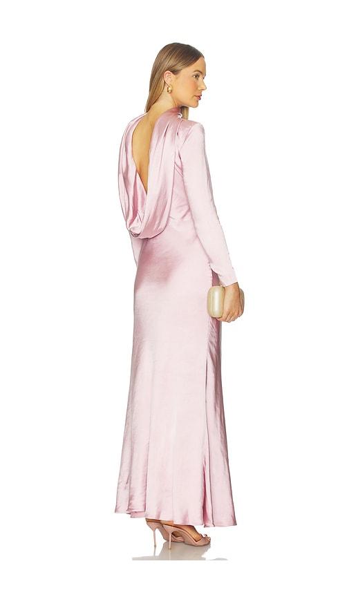 et ochs allegra gown in blush.