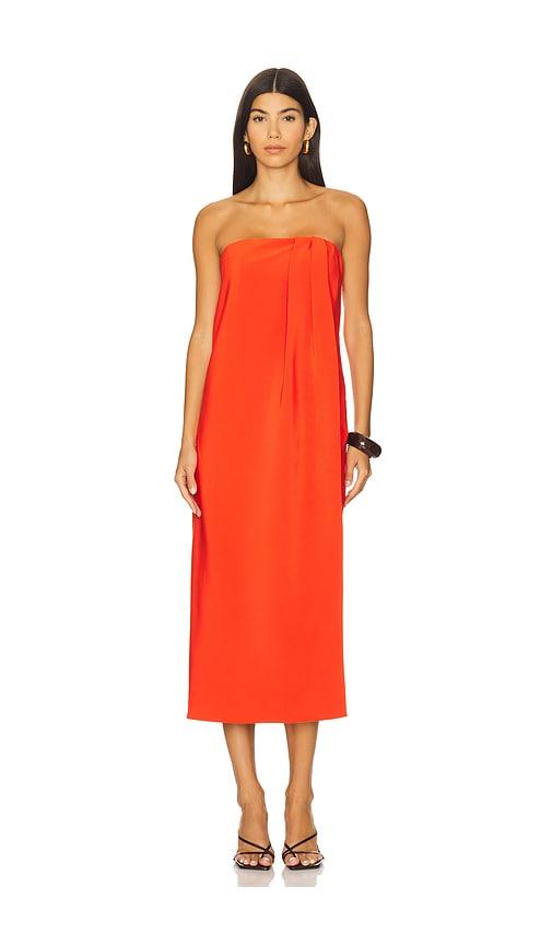 et ochs anika dress in red.