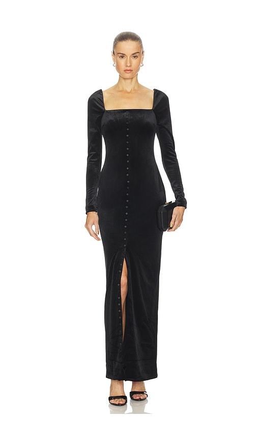 et ochs bexley gown in black.