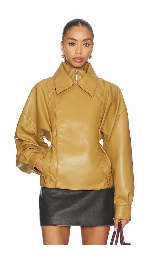 et ochs tanner jacket in tan.