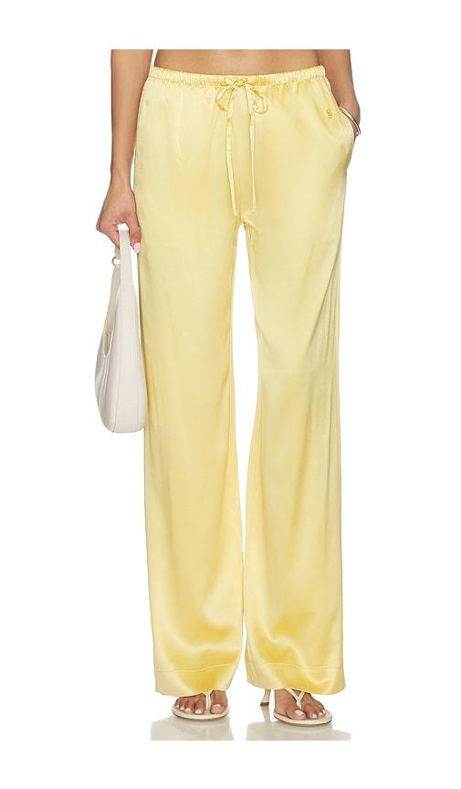 eterne brody pant in yellow.