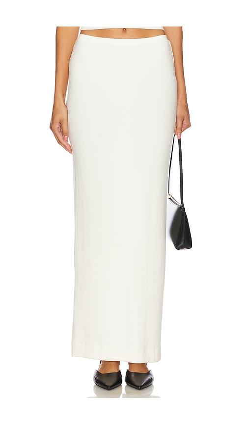 eterne emma skirt in cream.