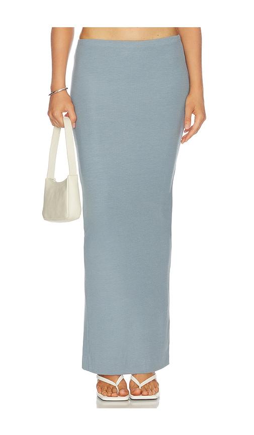 eterne emma skirt in slate.