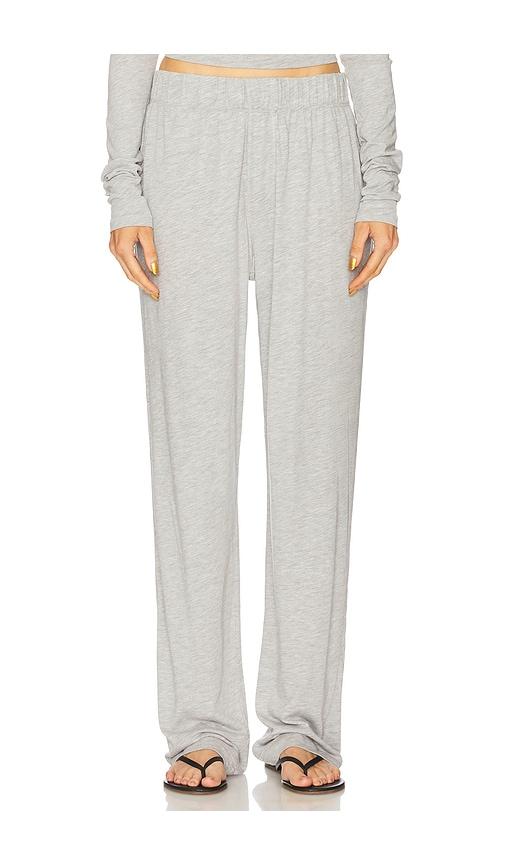 eterne lounge pant in grey.