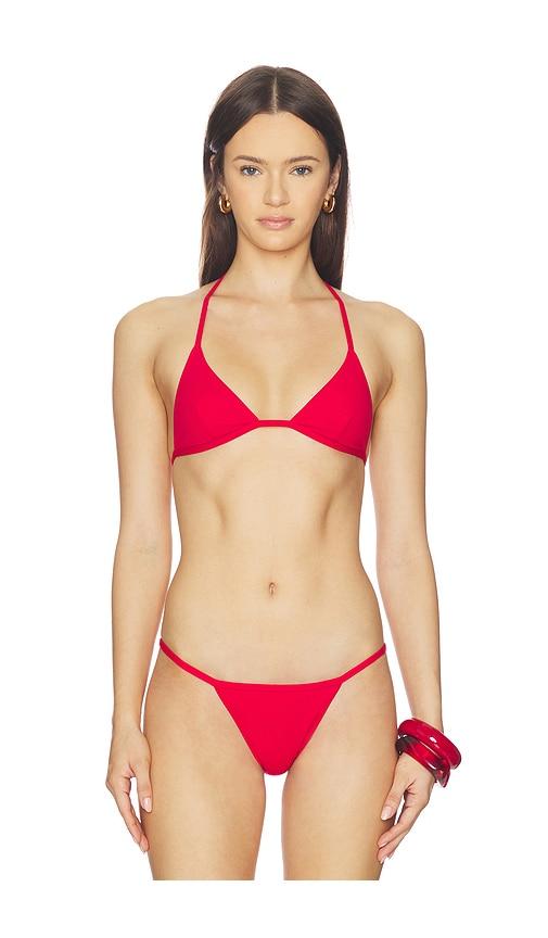 eterne thea top in red.