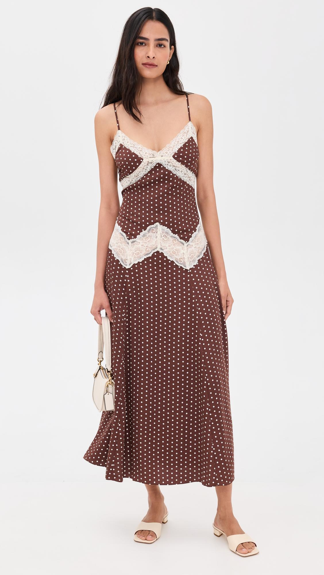 ethereal satin maxi dress