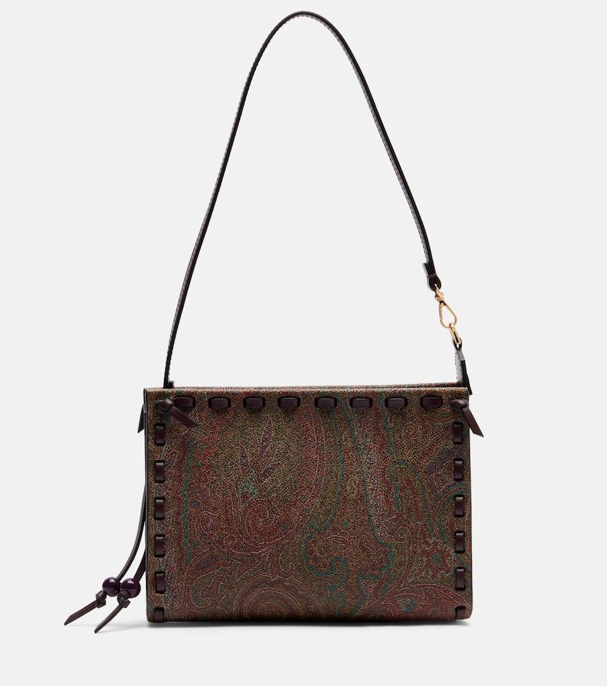 etro arnica small coated canvas pouch