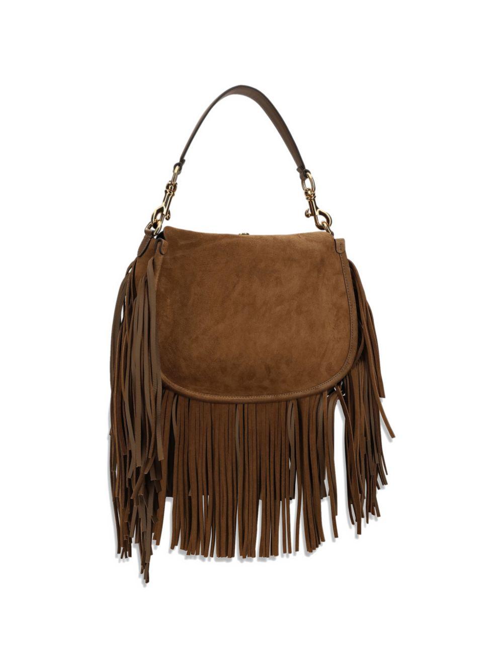 etro bags leather brown calf - women