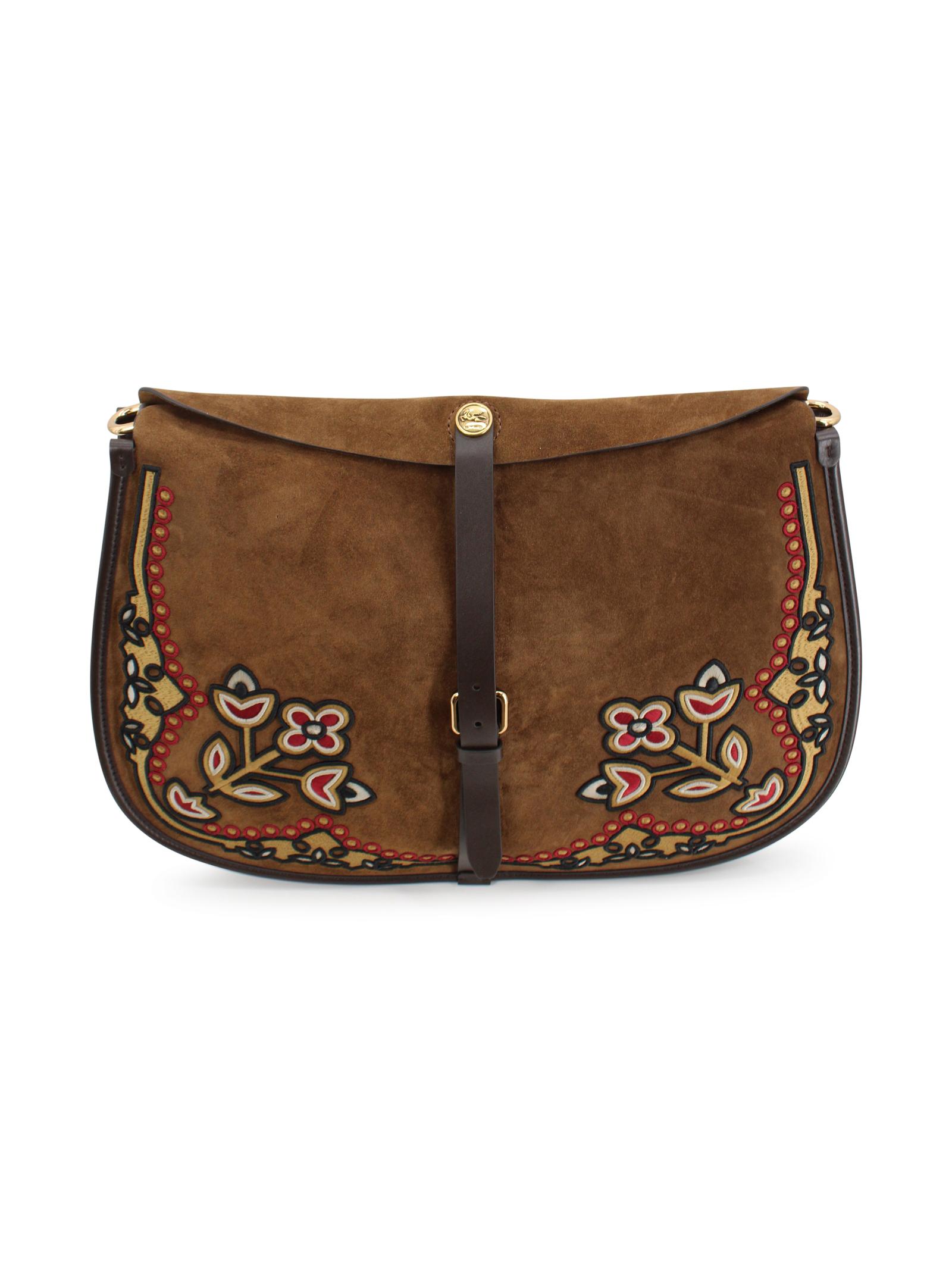 etro bags sabbia scuro leather - women