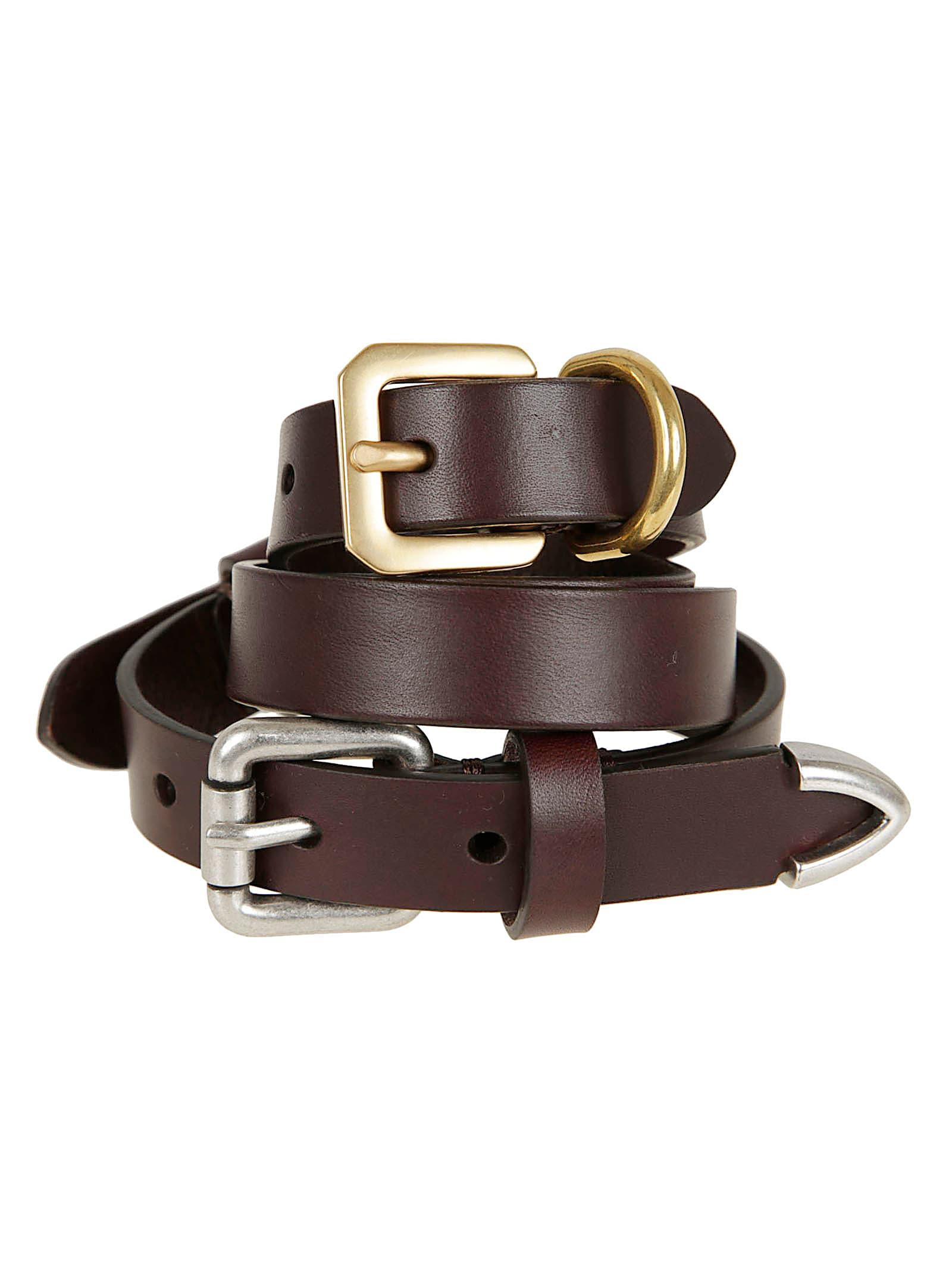 etro belt buckles leather