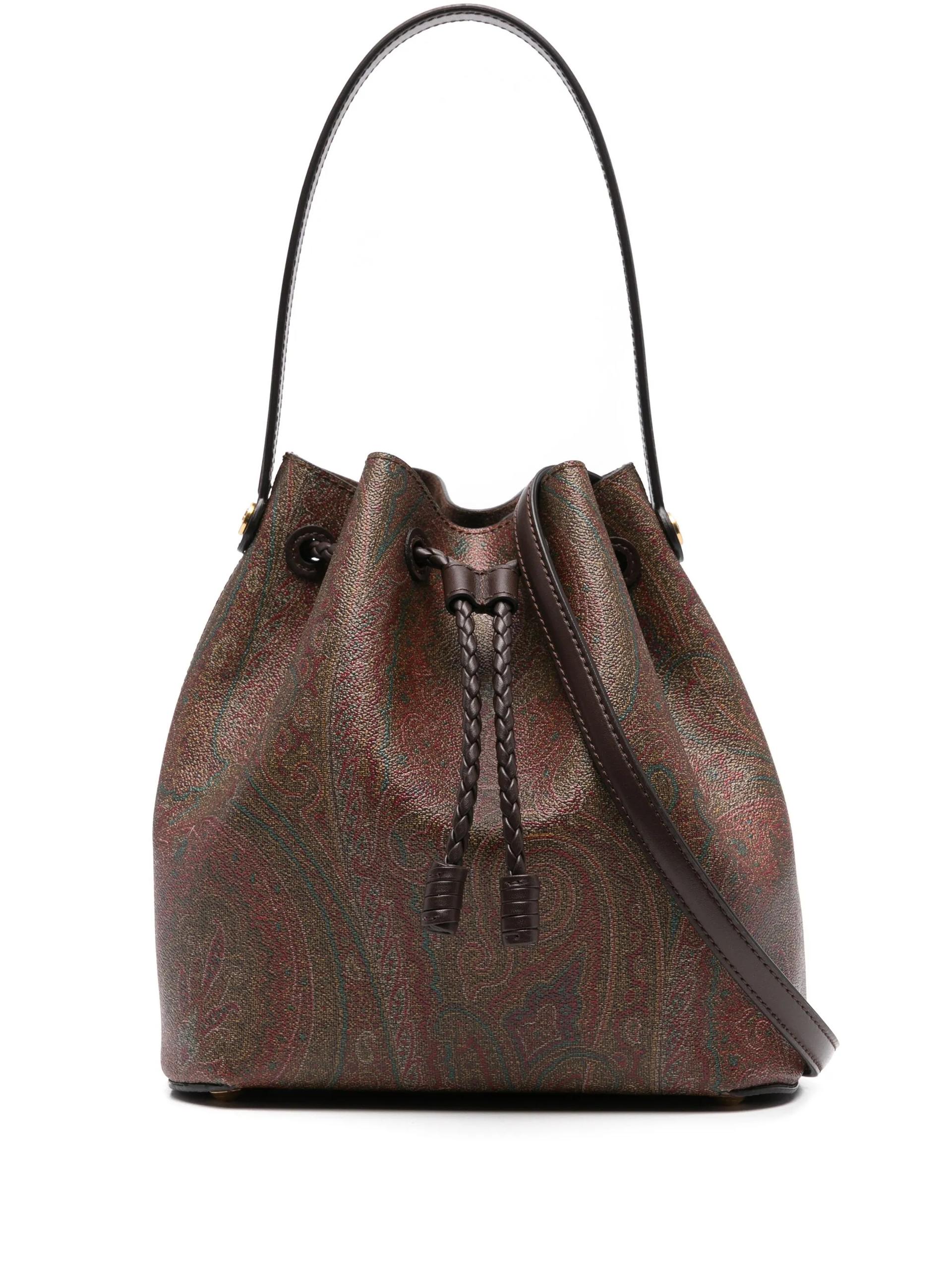 etro bucket s arnica brown borsa - women