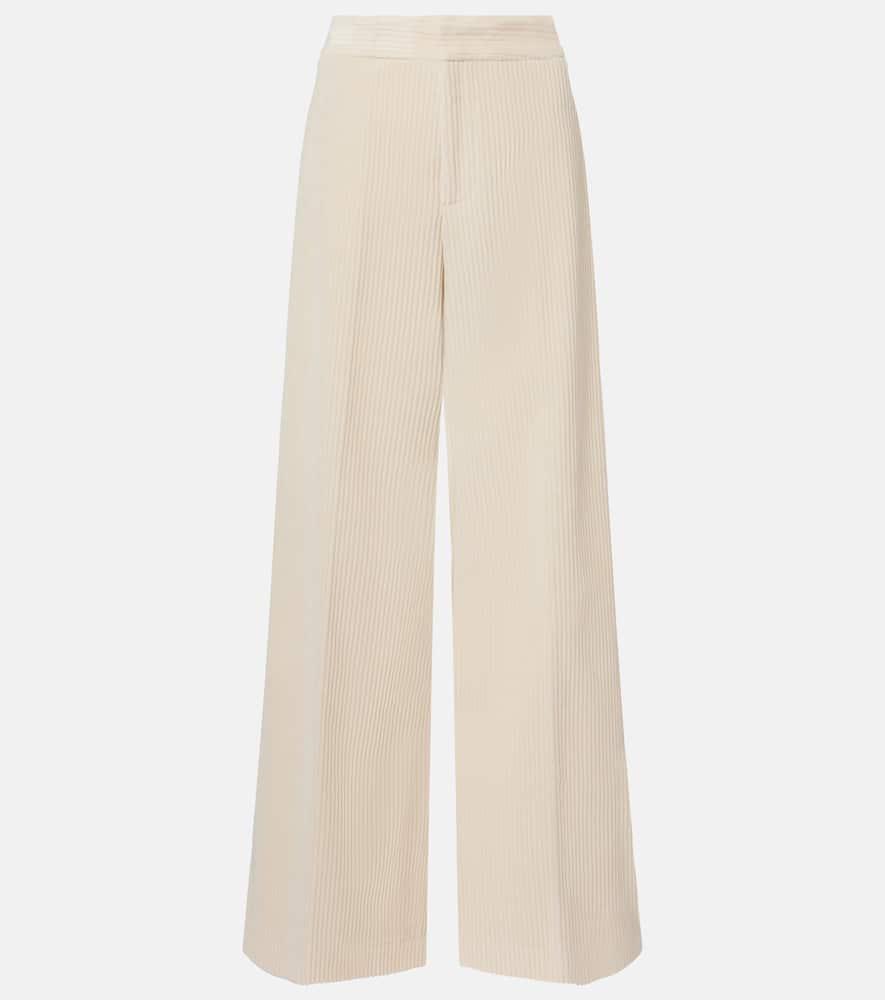 etro cotton corduroy wide