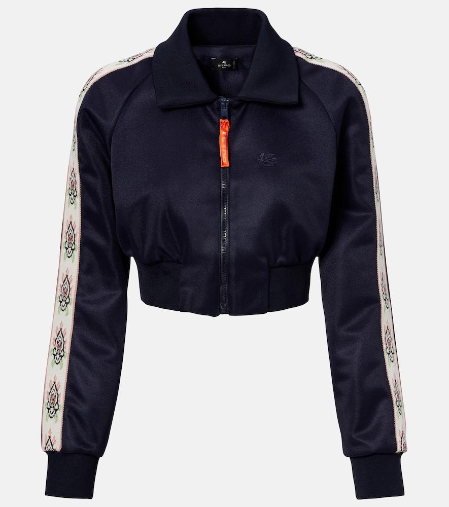 etro cropped track jacket