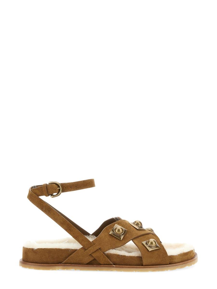 etro crown me sandal