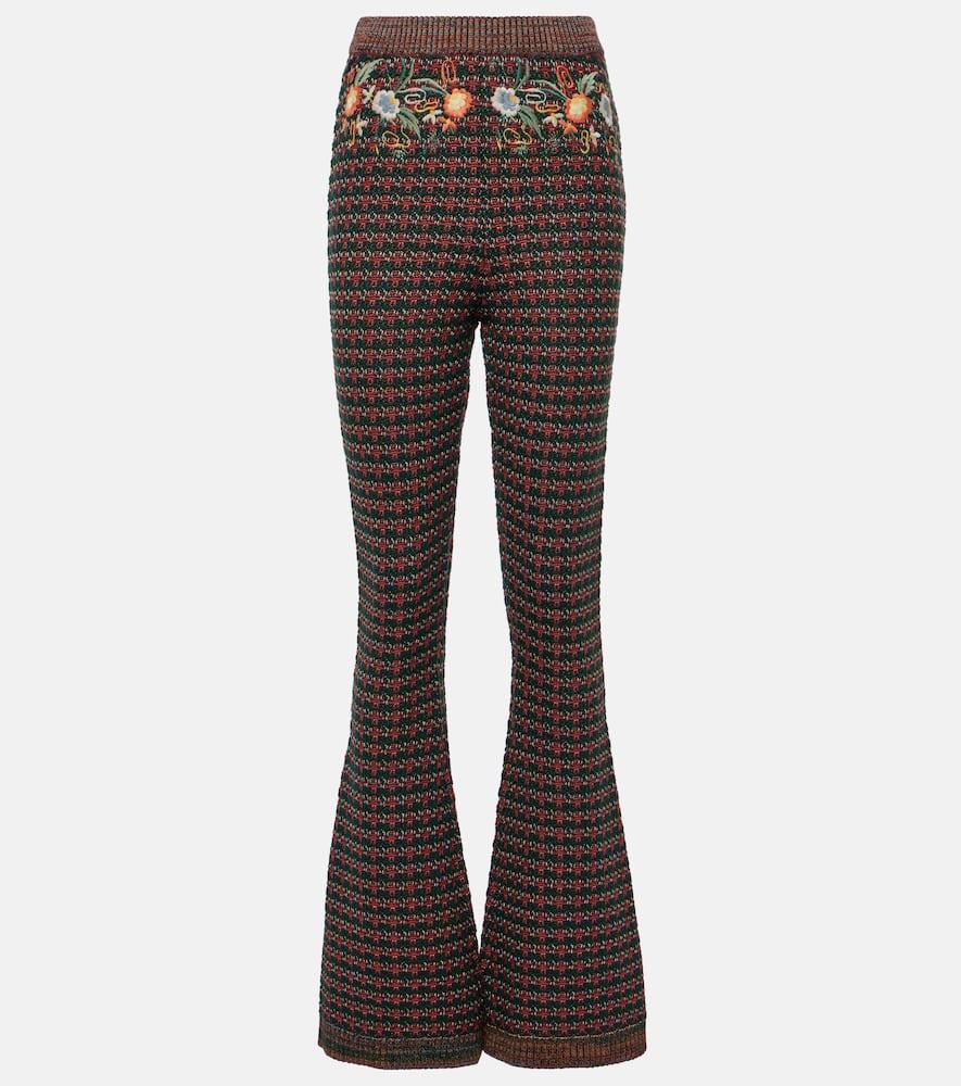 etro embroidered high