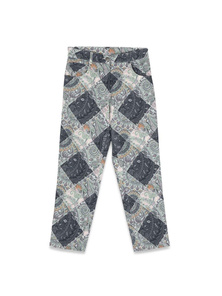 etro fabric pants