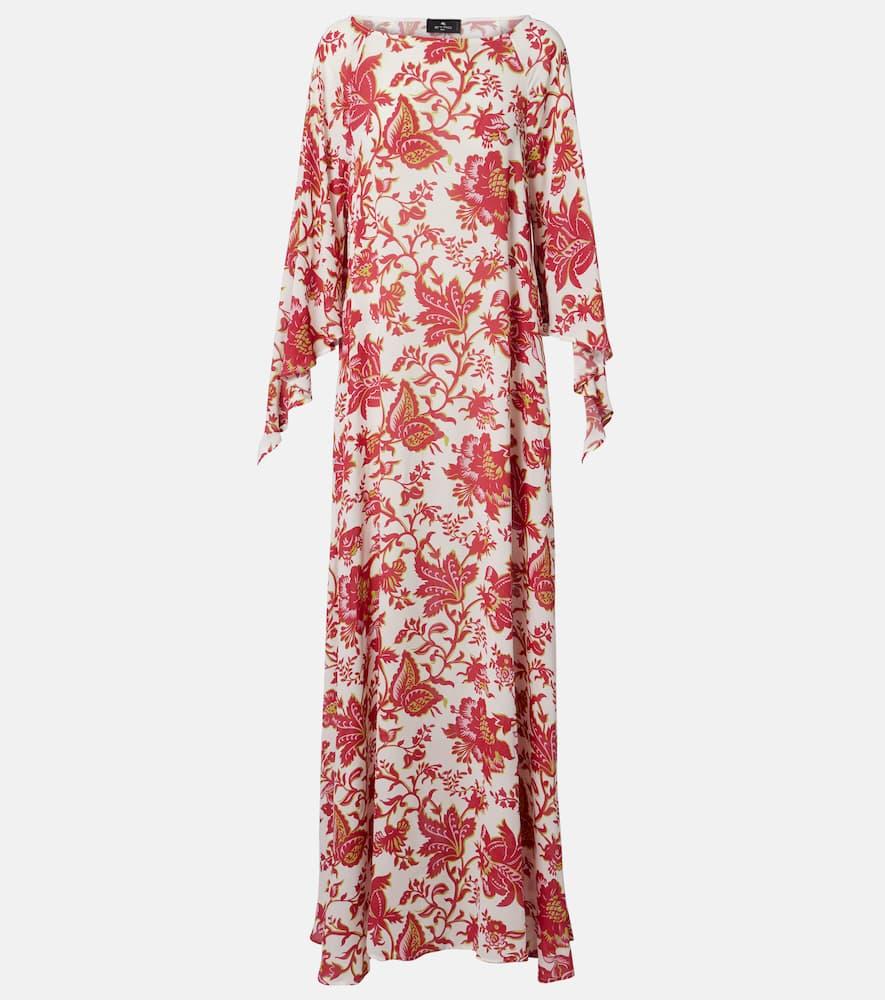etro floral maxi dress
