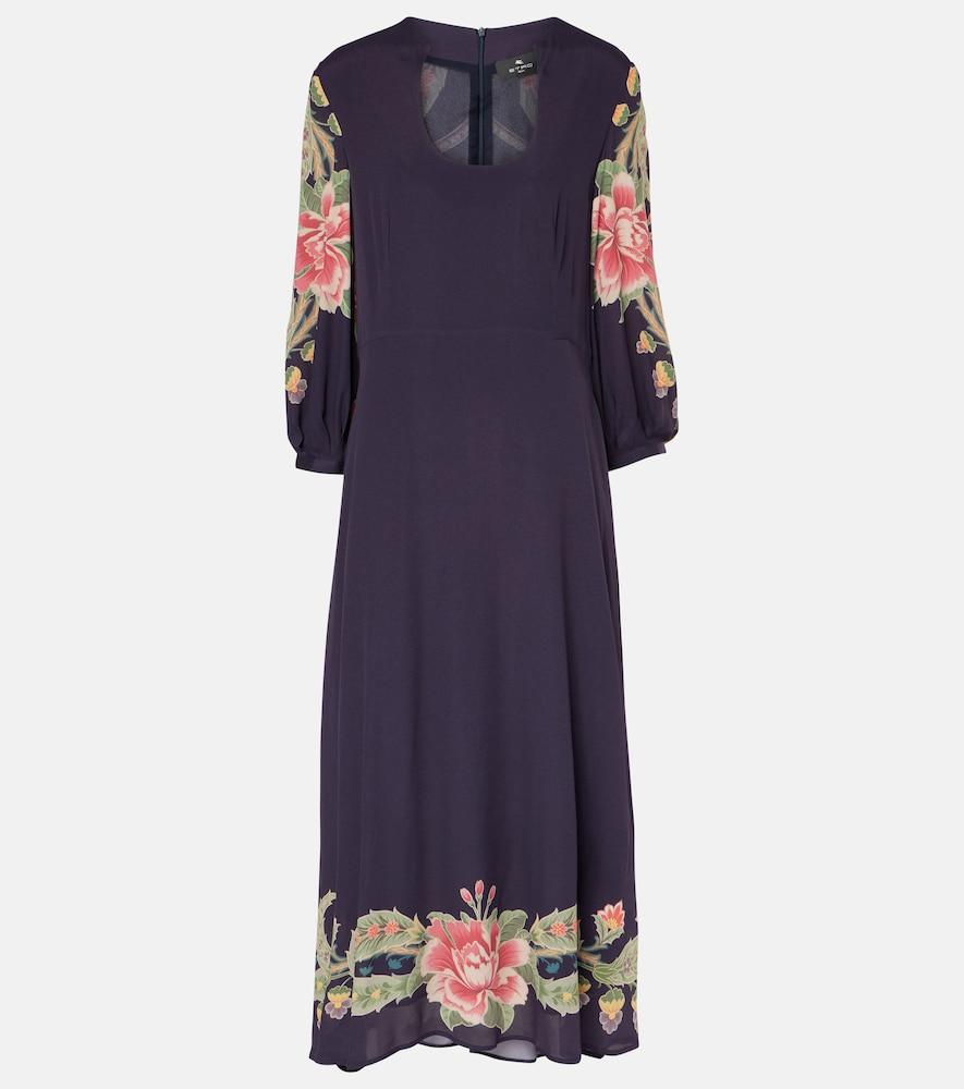 etro floral maxi dress