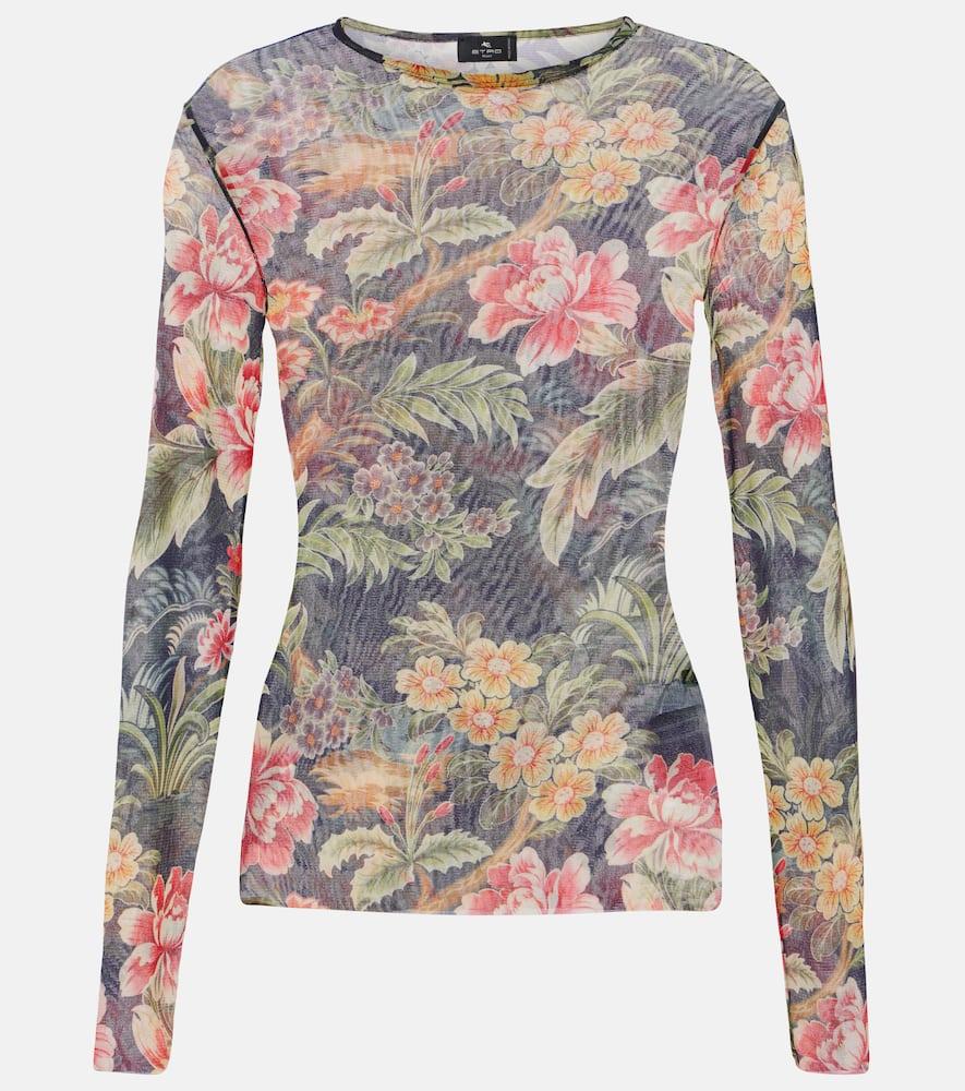 etro floral top