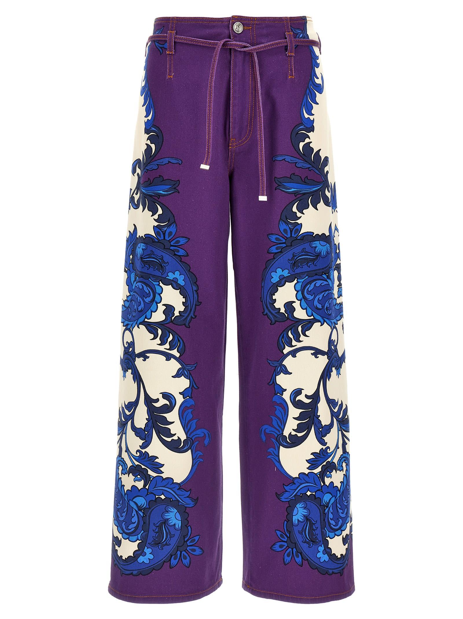 etro high-waisted denim jeans