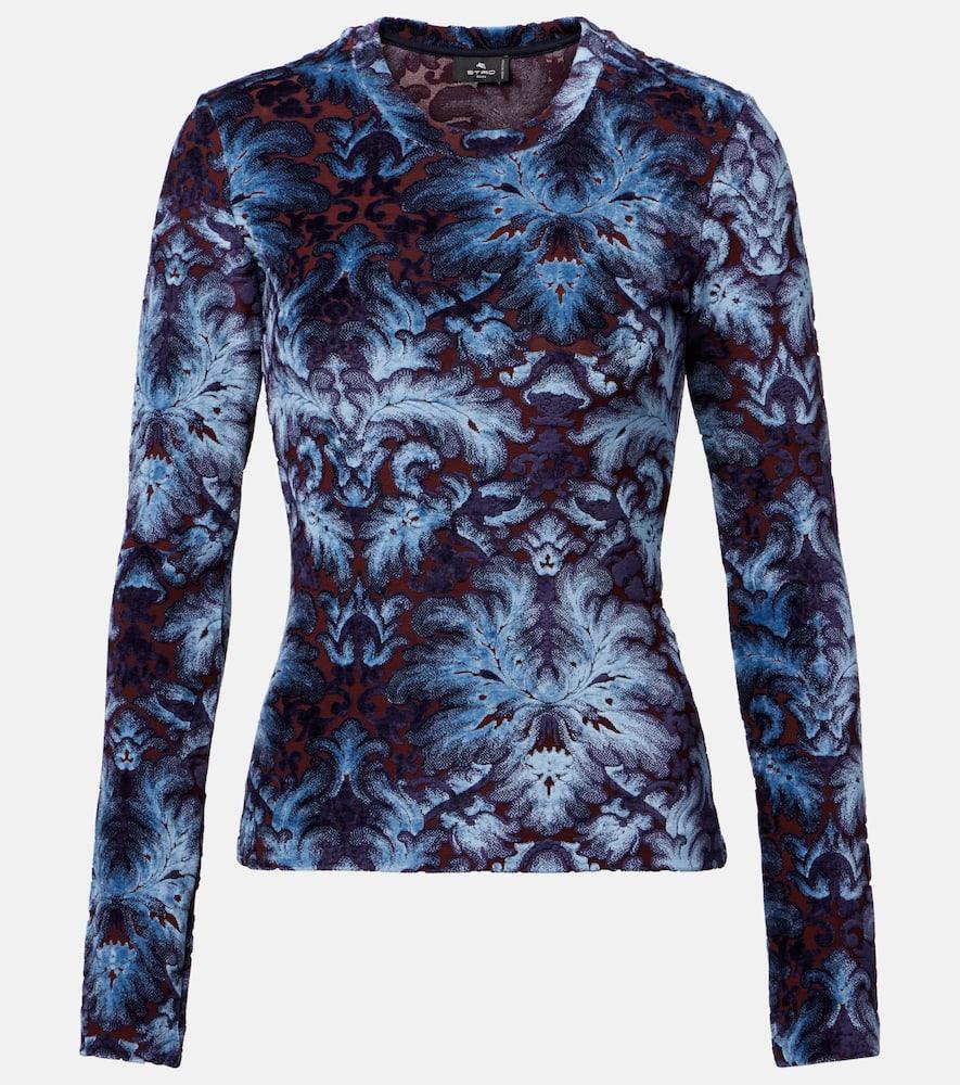 etro jersey top