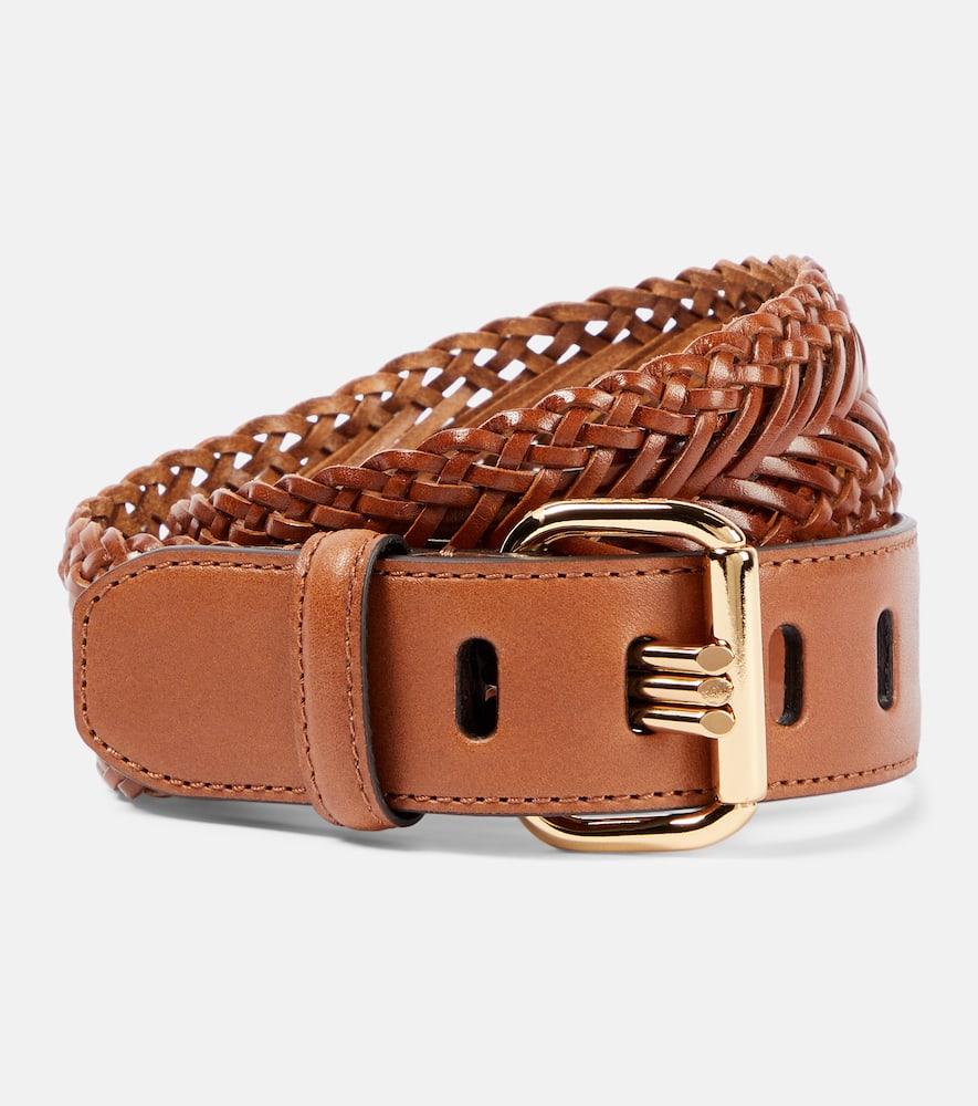 etro leather belt