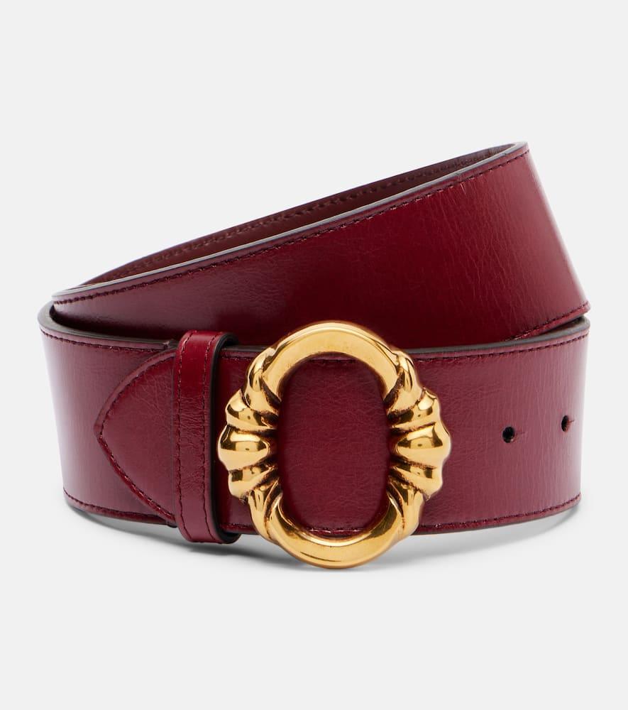 etro leather belt
