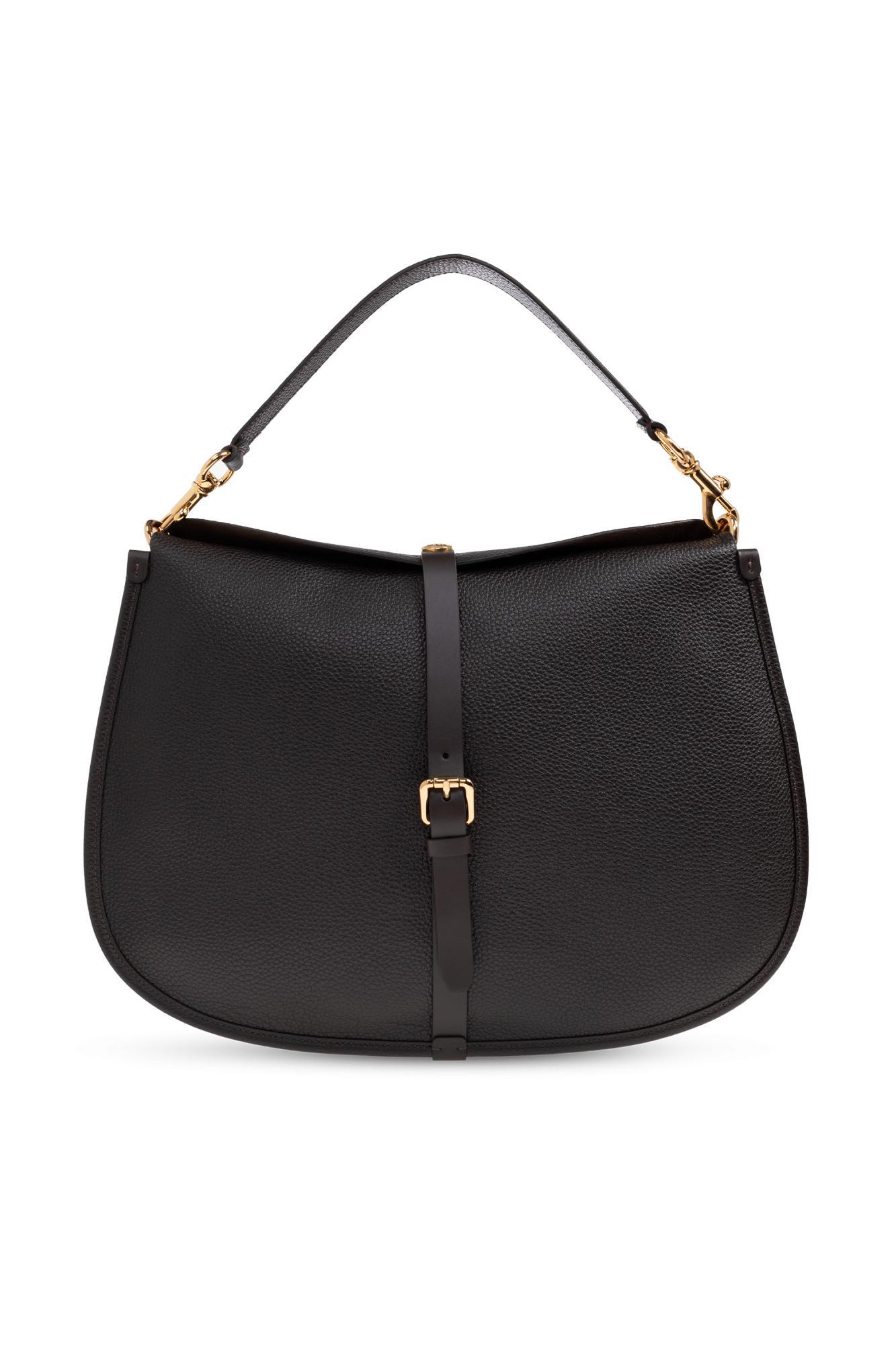 etro leather shoulder bag