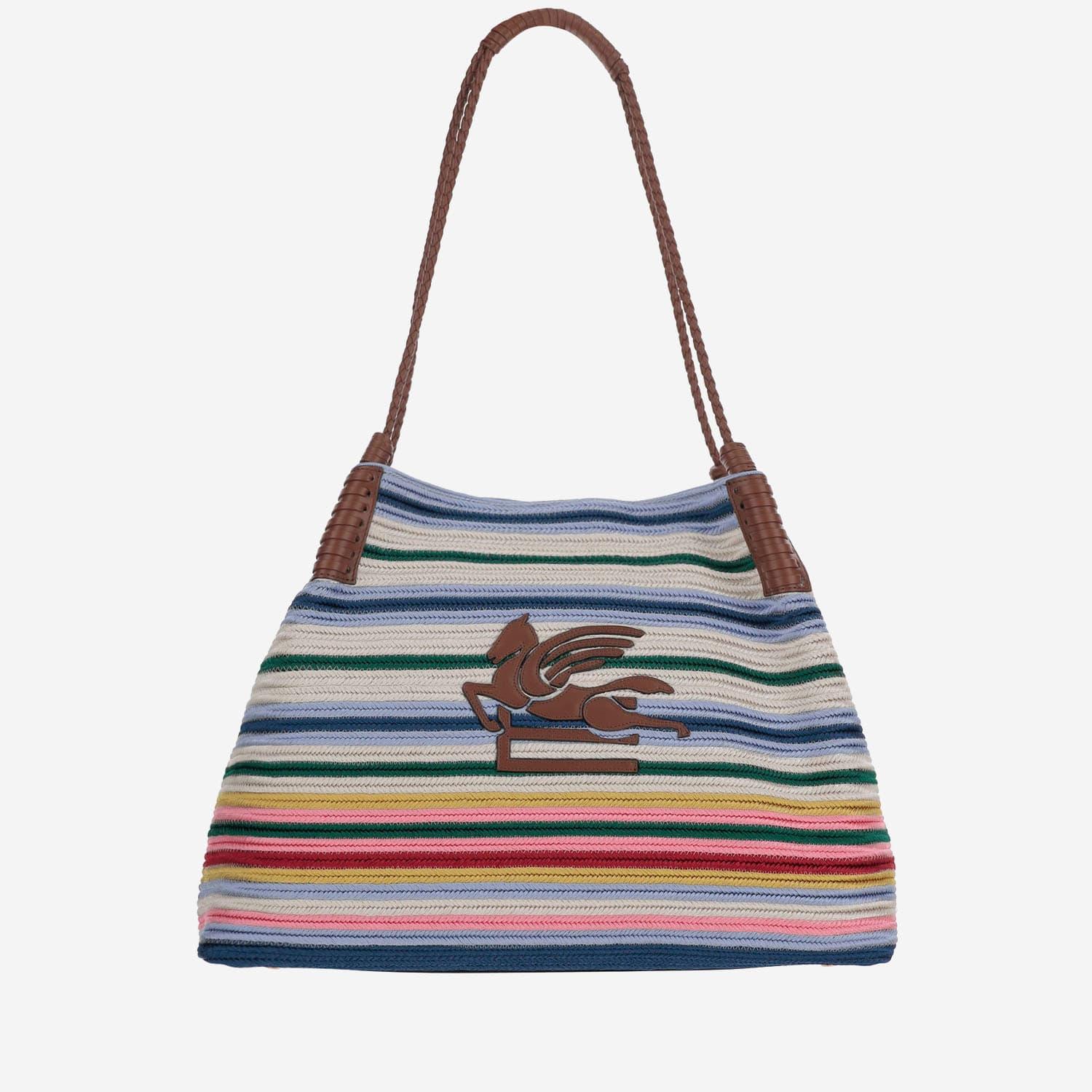 etro libra medium fabric shopping bag
