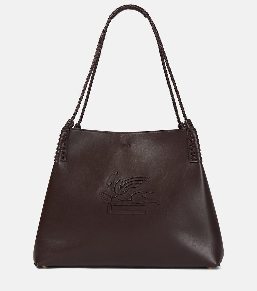 etro libra medium leather tote bag