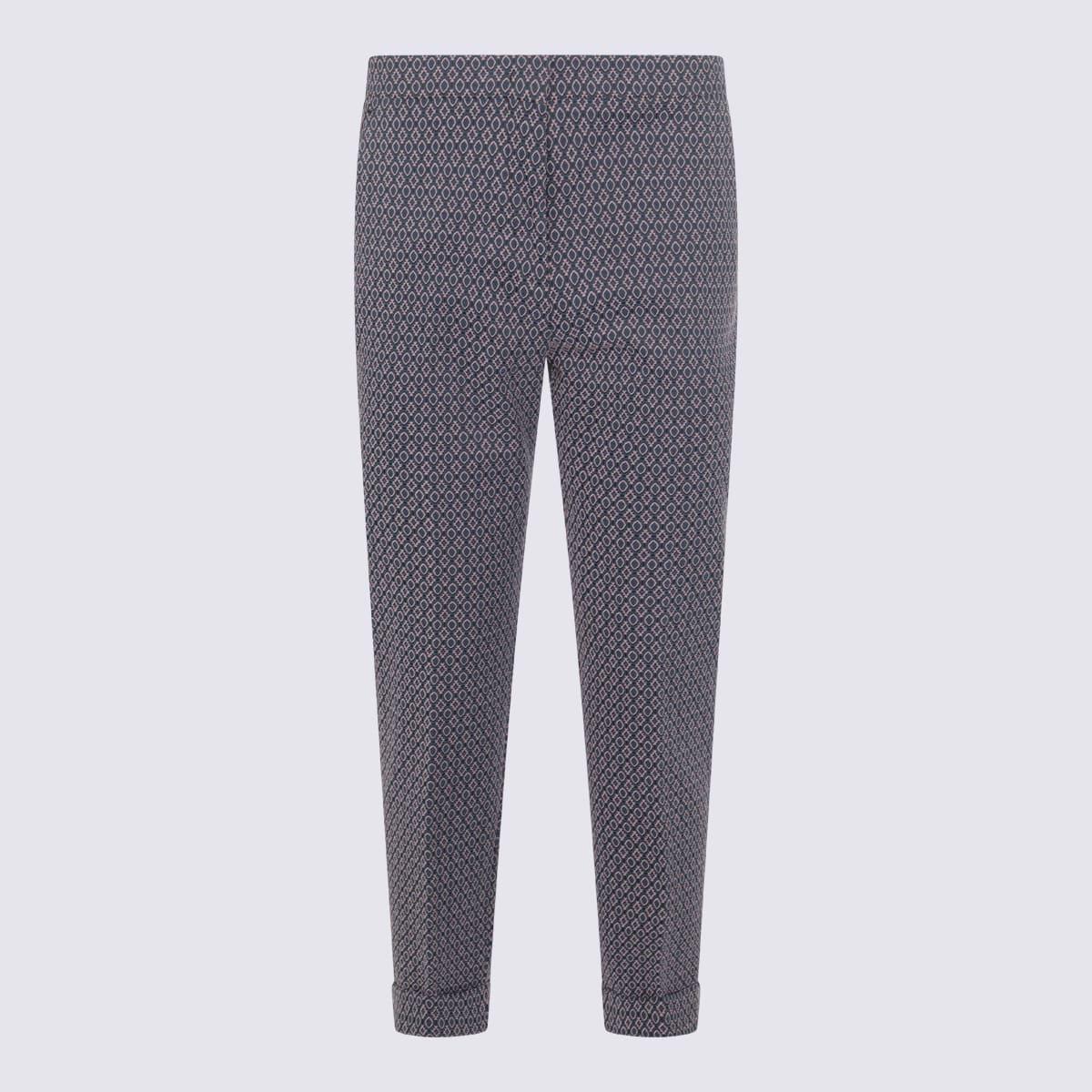 etro navy pants