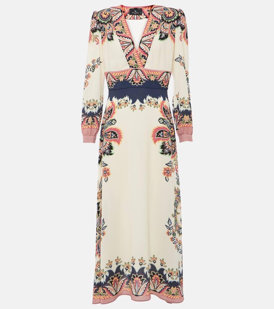 etro paisley maxi dress