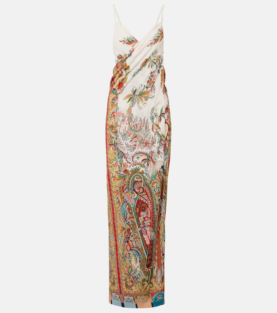 etro paisley maxi dress