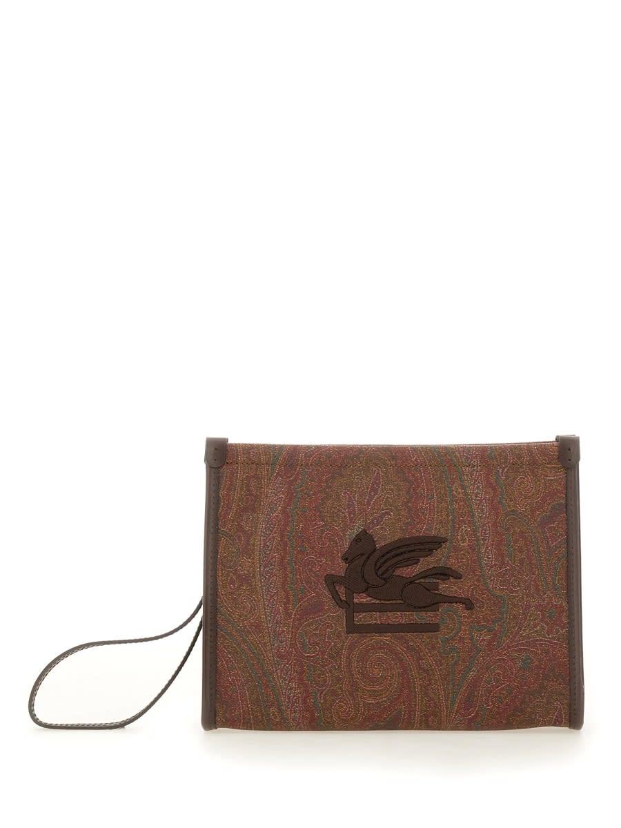 etro paisley media pouch