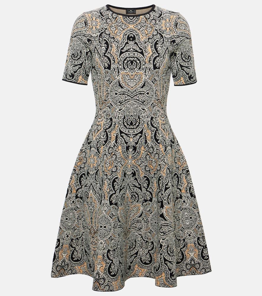 etro paisley printed minidress