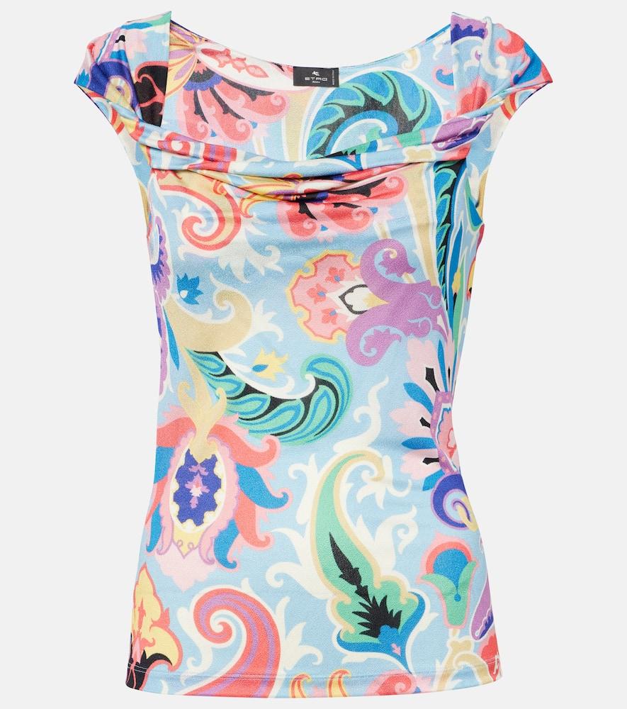 etro paisley top