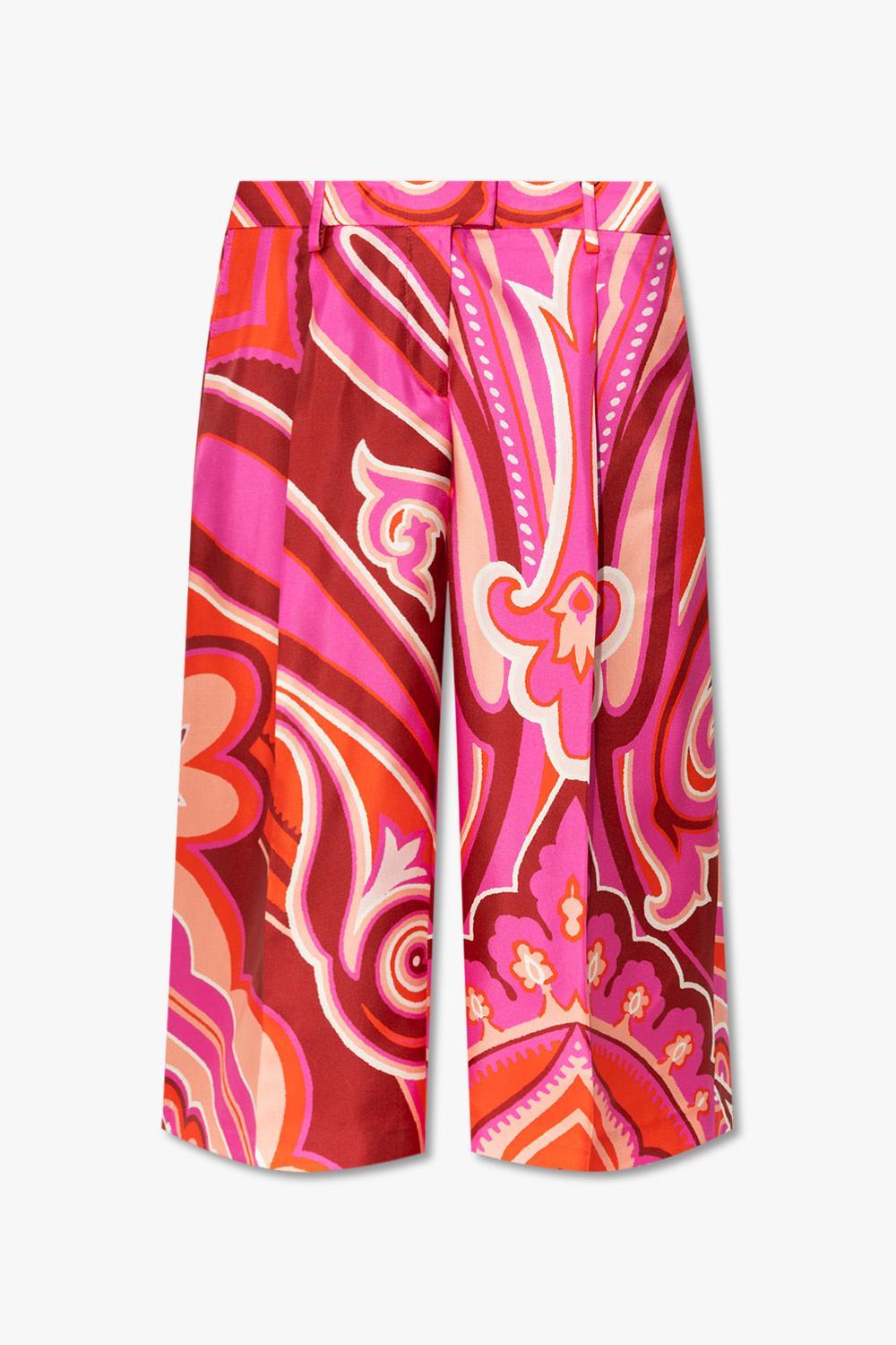 etro patterned bermuda shorts