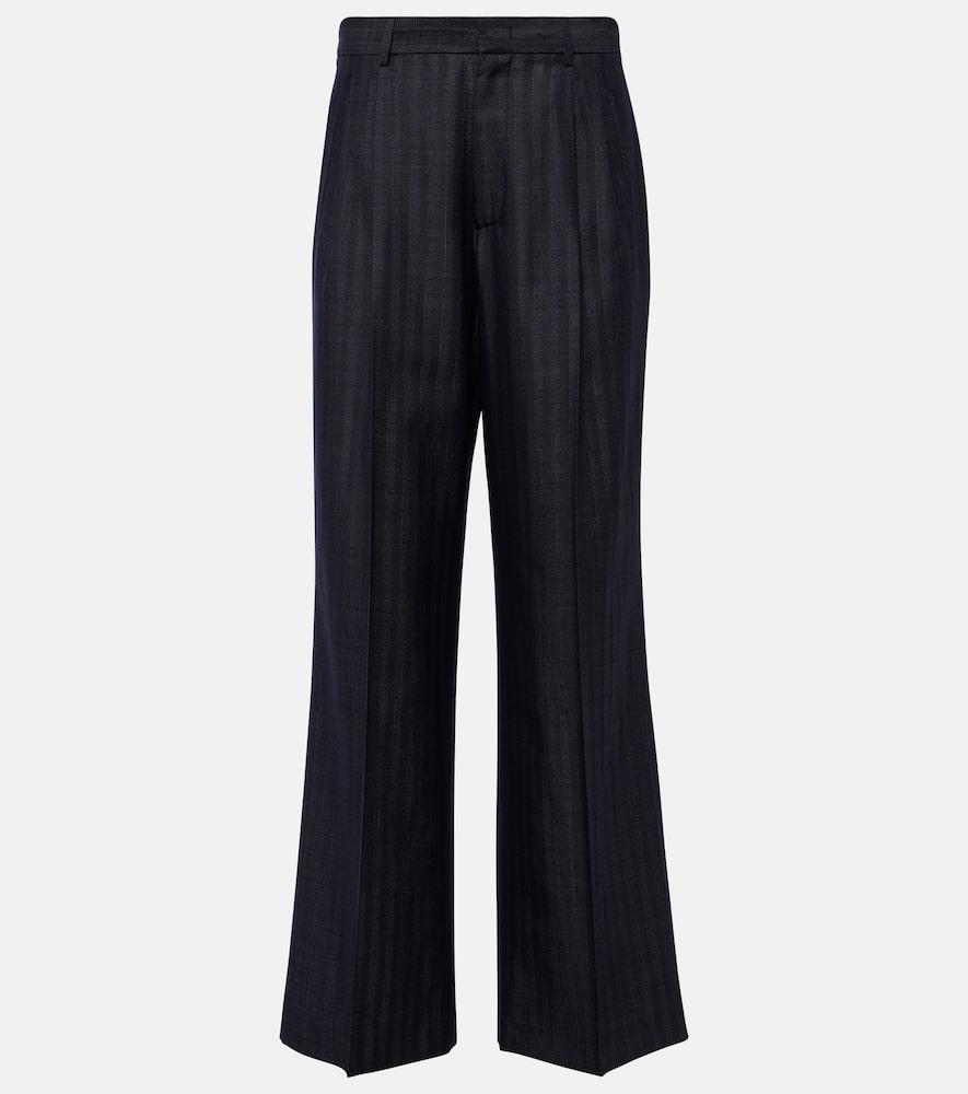 etro pleated wool