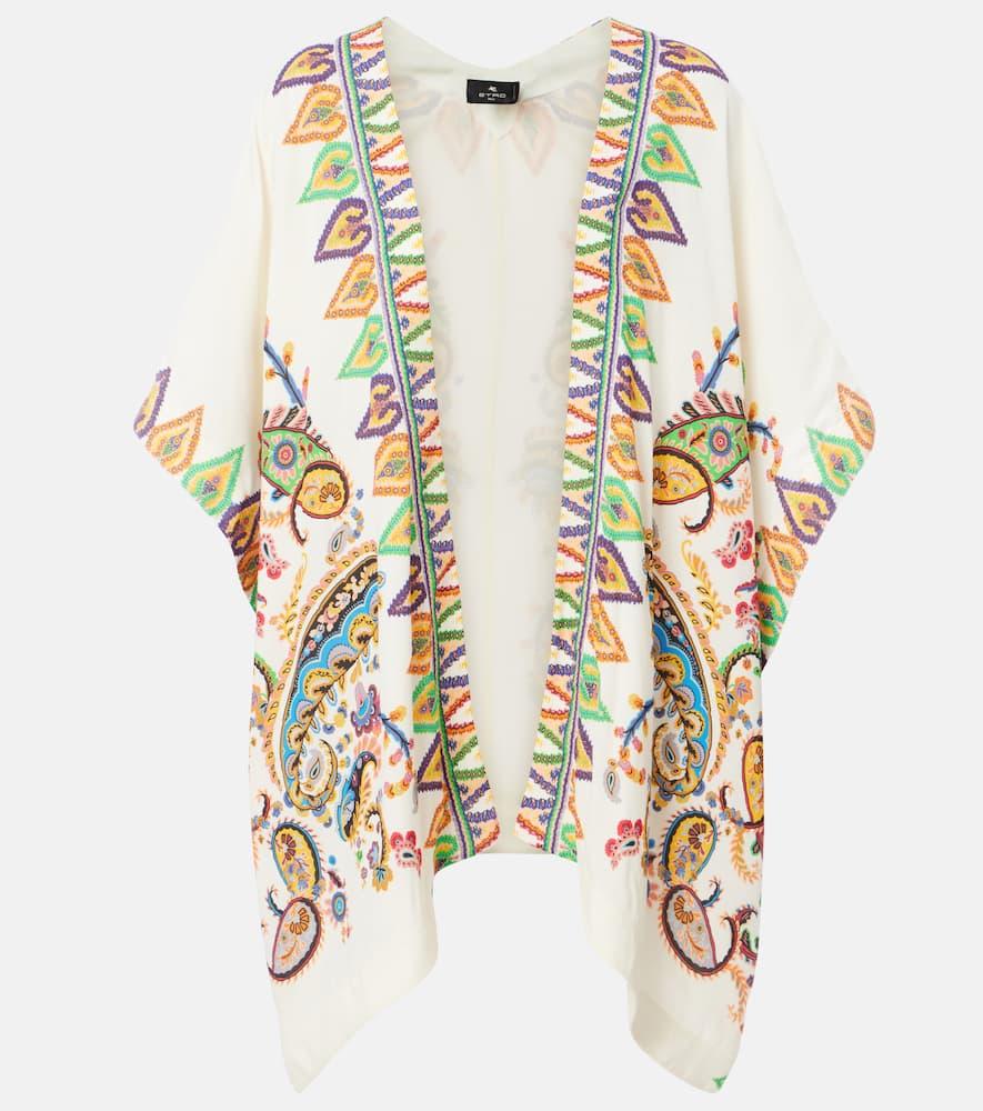 etro printed beach cover