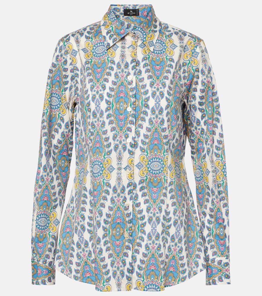 etro printed cotton