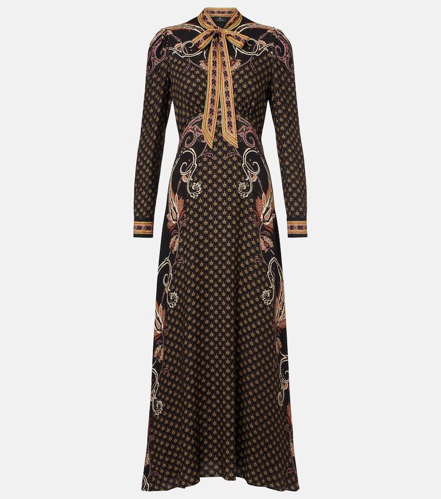 etro printed maxi dress