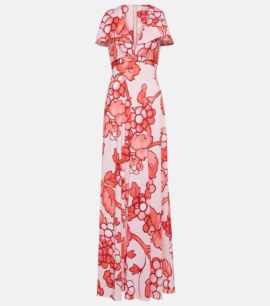 etro printed maxi dress