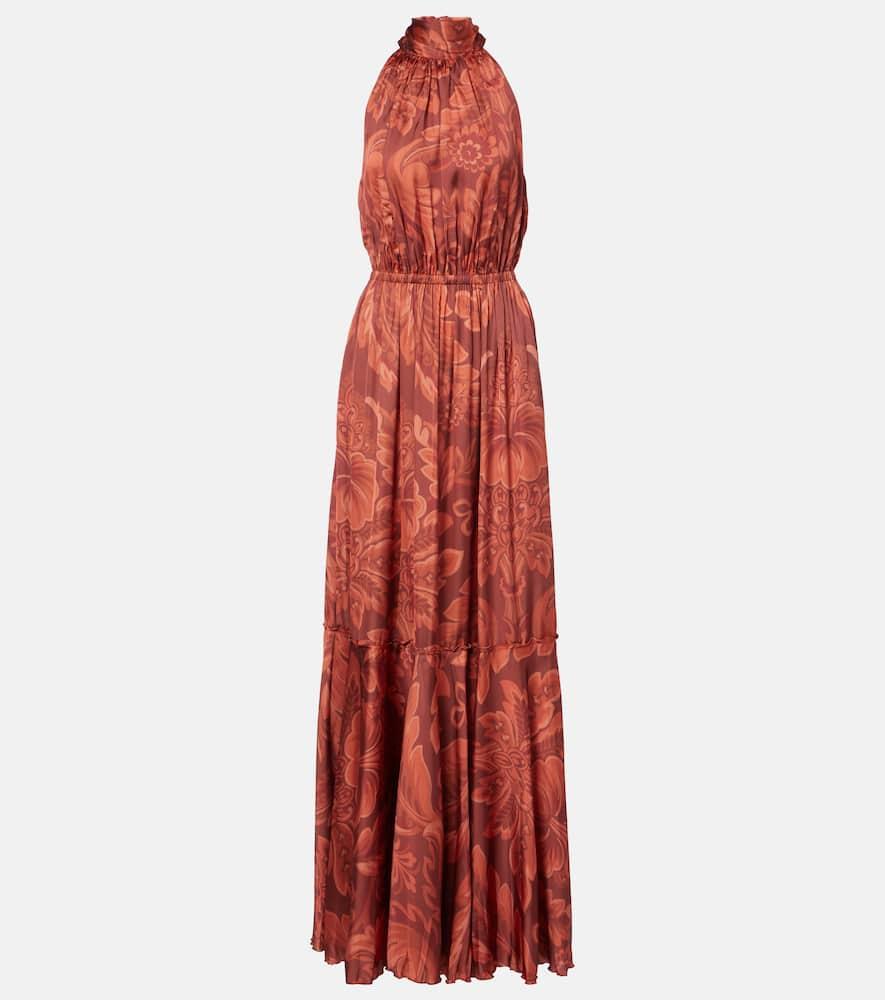 etro printed maxi dress
