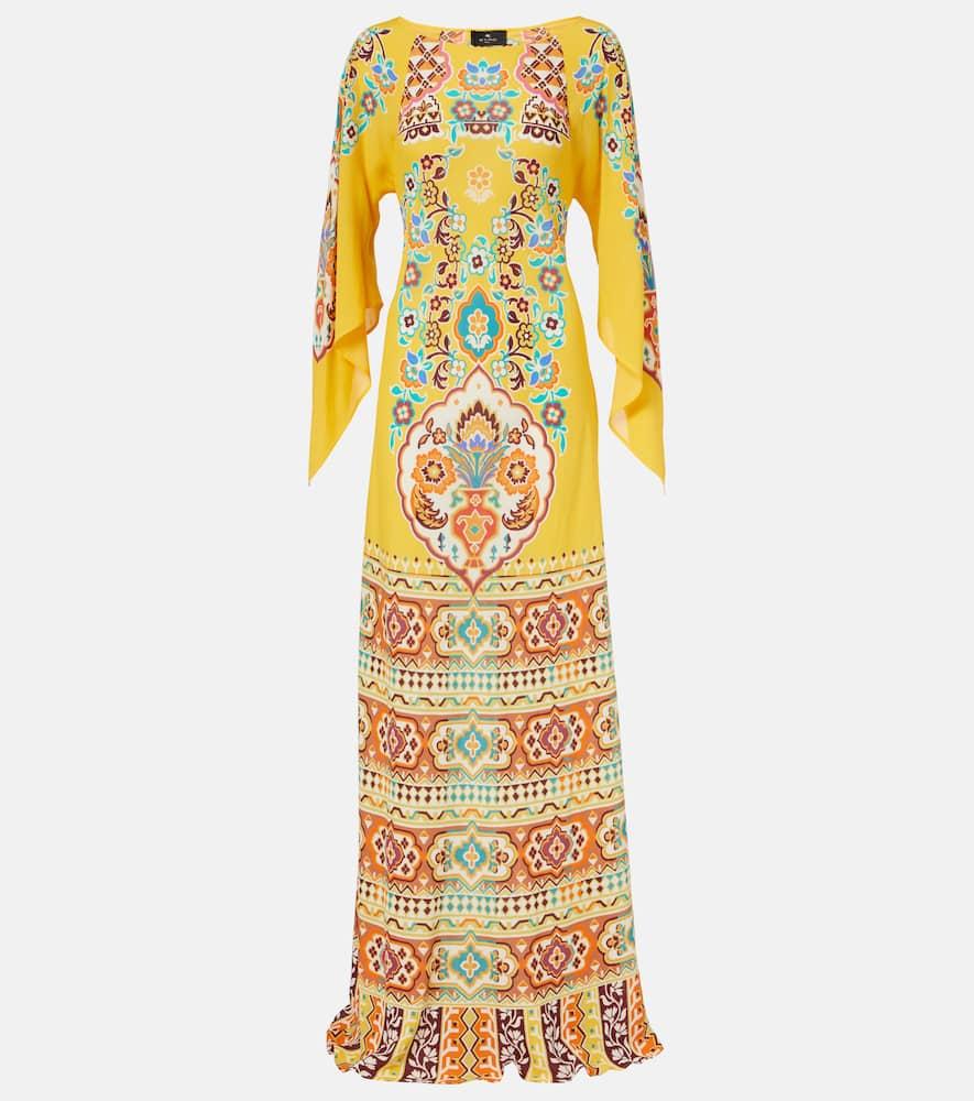etro printed maxi dress