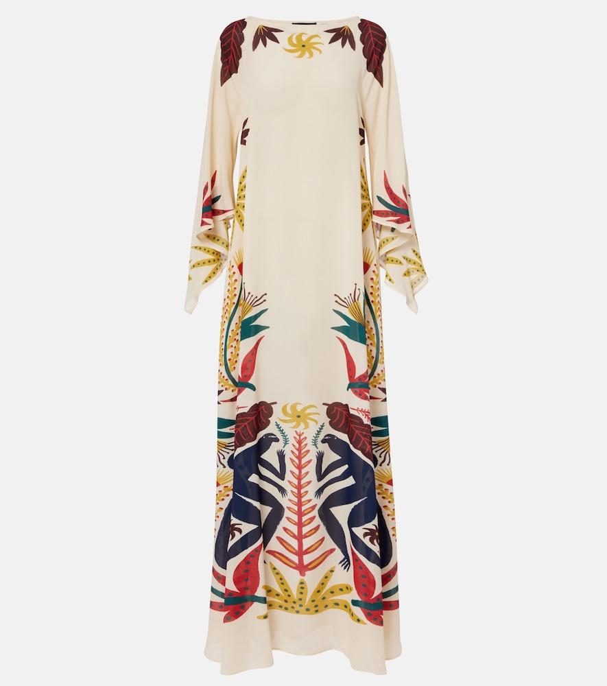 etro printed maxi dress