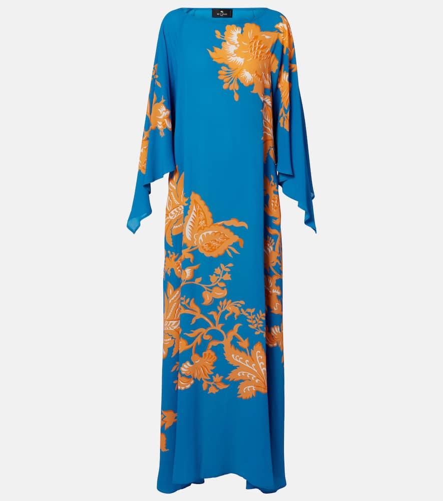 etro printed maxi dress