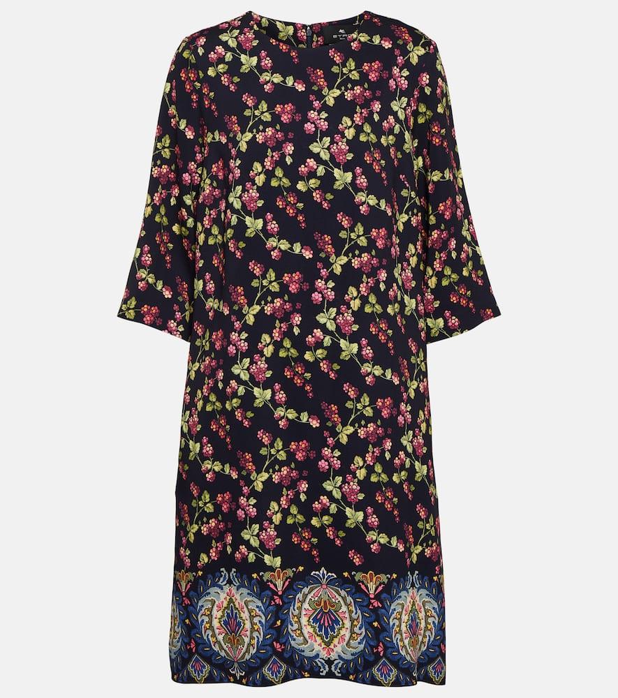etro printed minidress