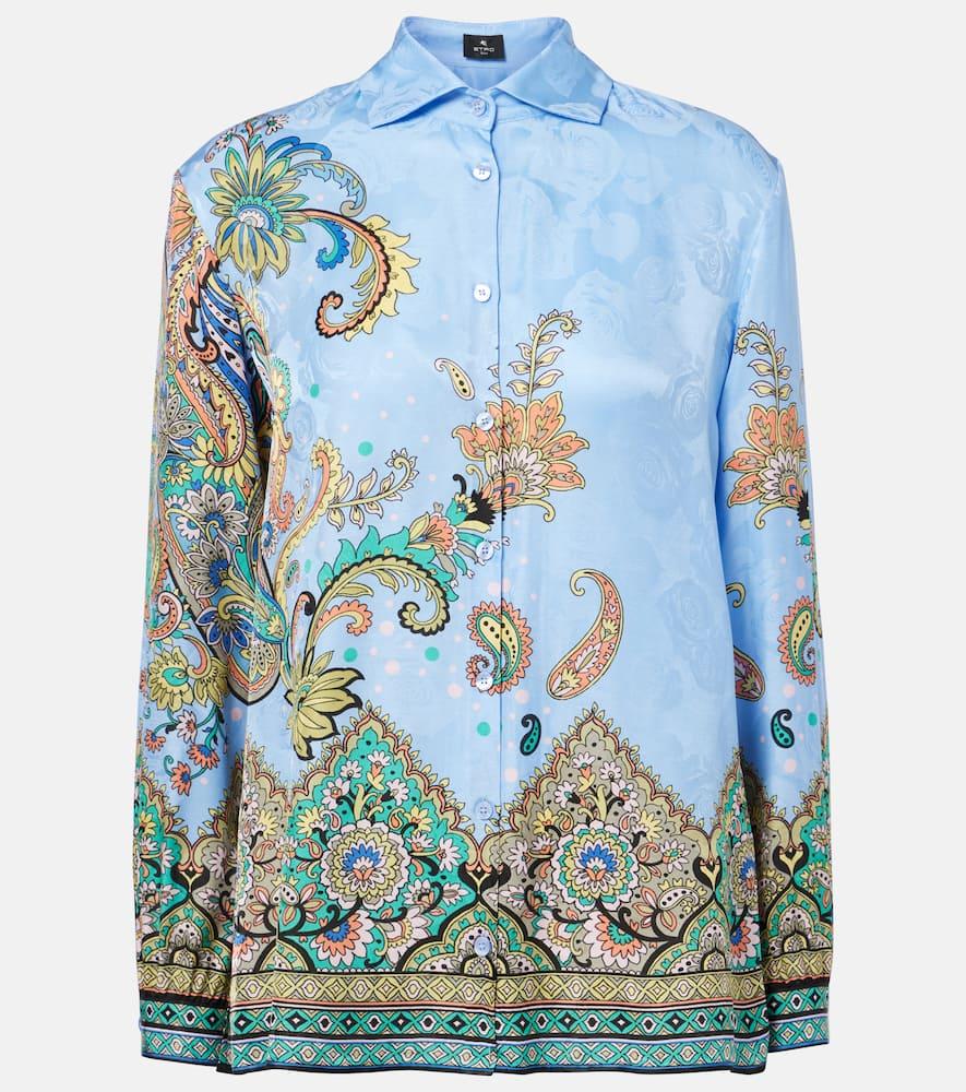etro printed shirt