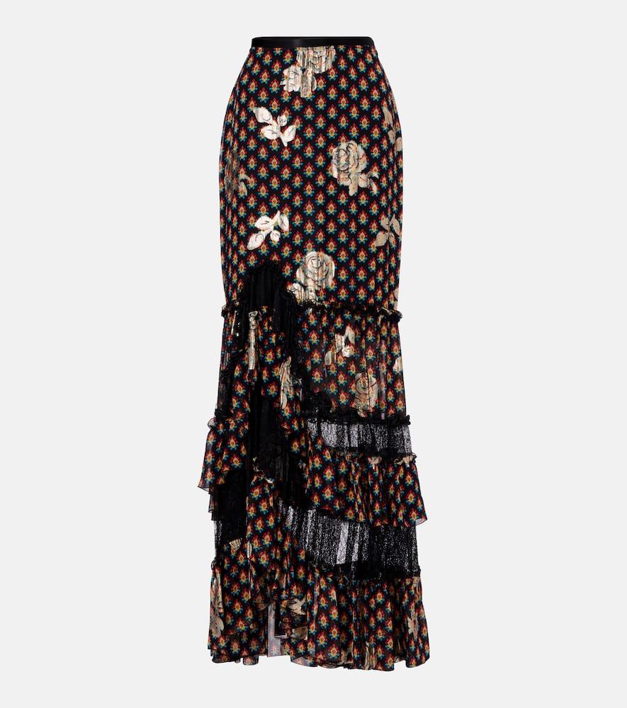 etro printed silk