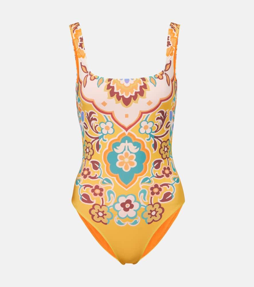etro printed swimsuit